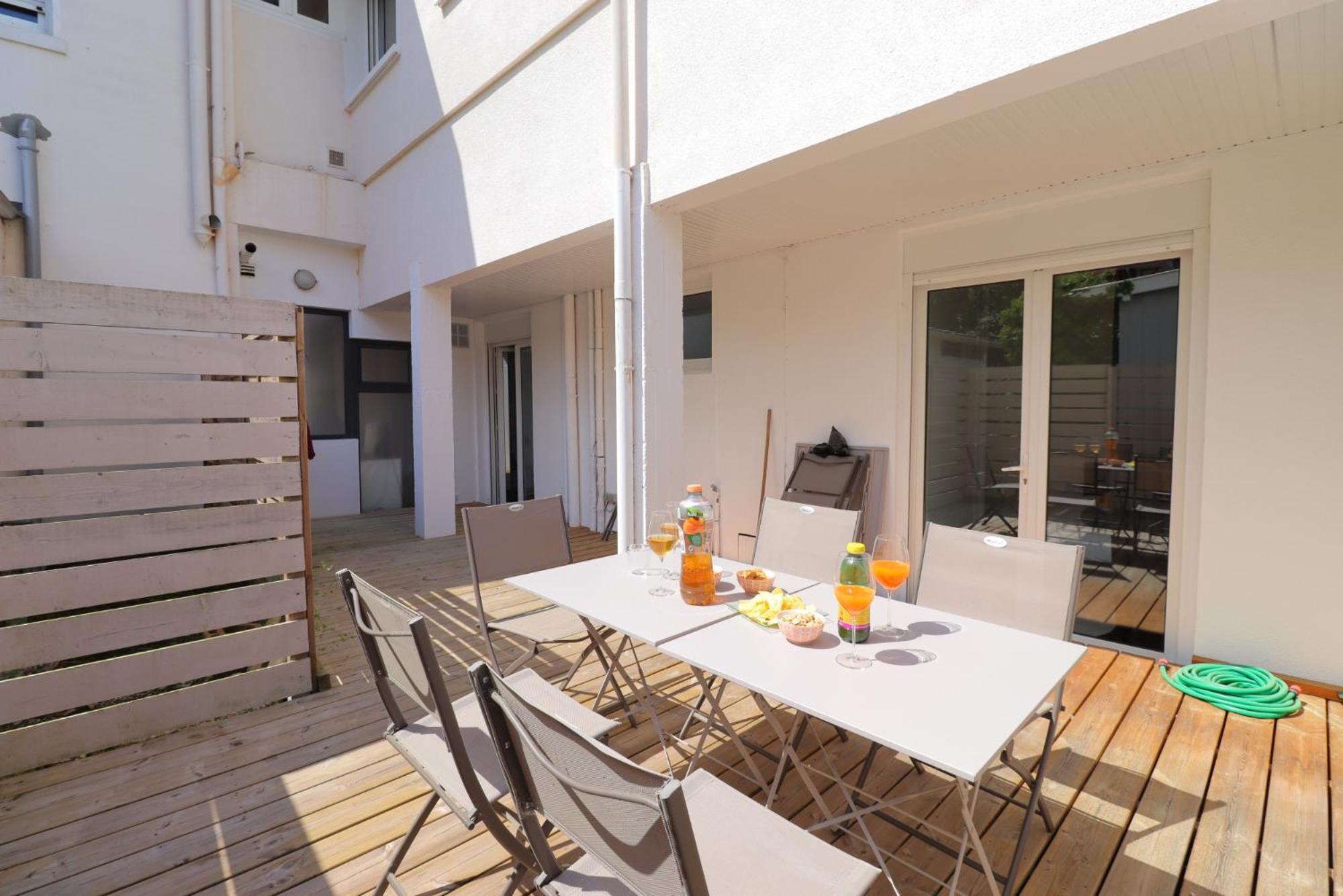 Le Spazioso - T3 Arcachon Avec Terrasse Privative Quarto foto