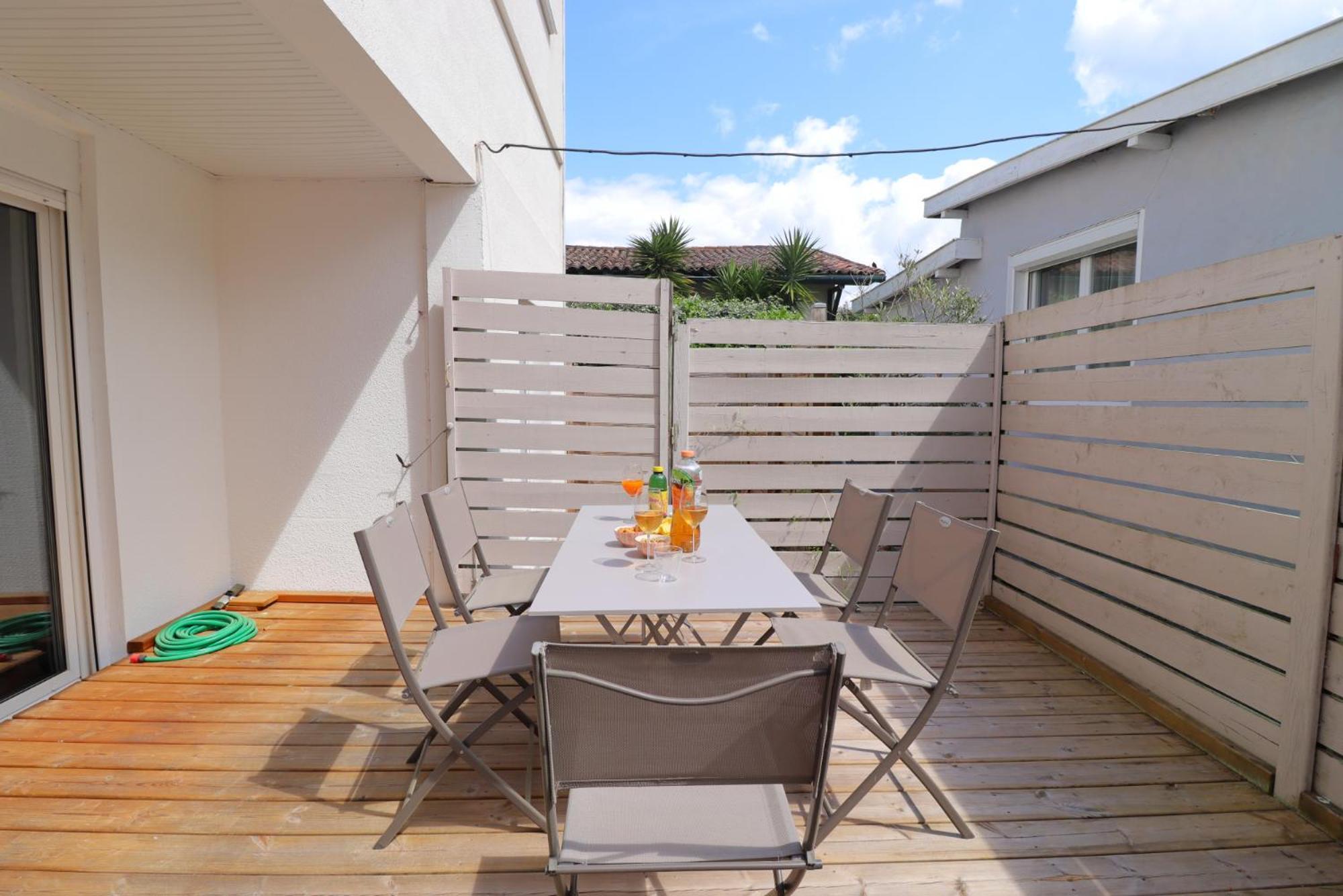 Le Spazioso - T3 Arcachon Avec Terrasse Privative Quarto foto